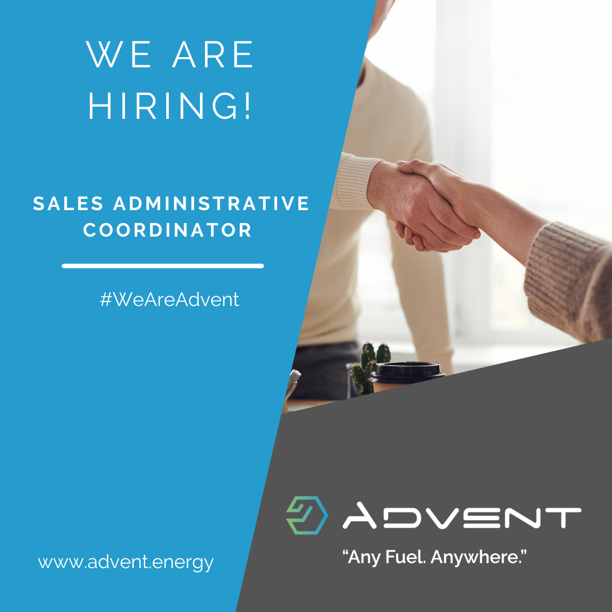 Sales Administrative Coordinator - Advent Technologies